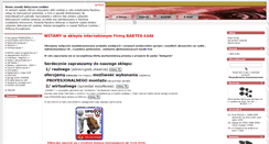 Desktop Screenshot of bartex-caraudio.pl