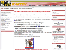 Tablet Screenshot of bartex-caraudio.com.pl